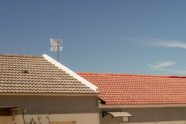 houses roofs